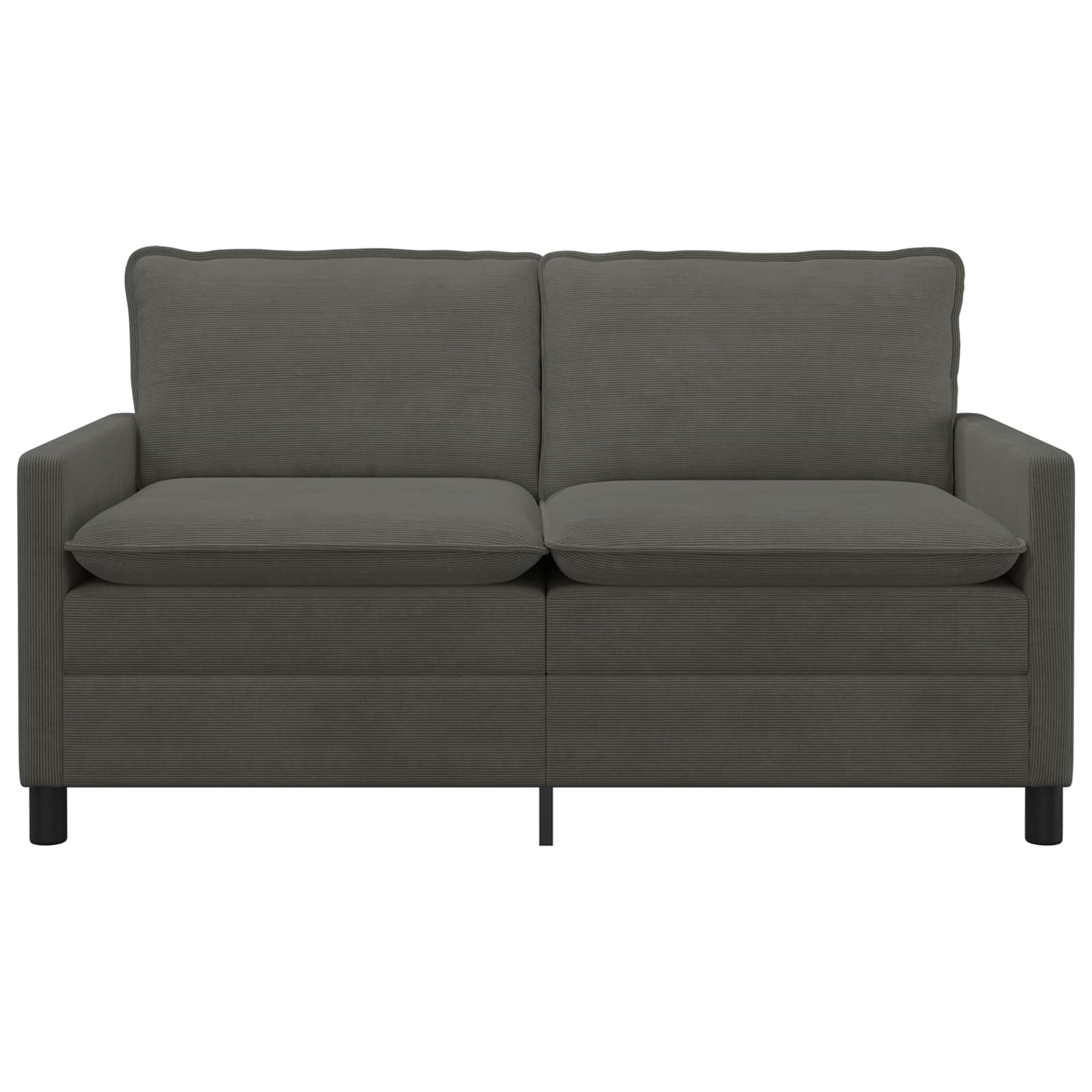 Divano Grigio Scuro 156 x 81 x 87,5 cm Tessuto | homemem39