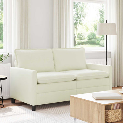 Divano Crema 156 x 81 x 87,5 cm Tessuto | homemem39