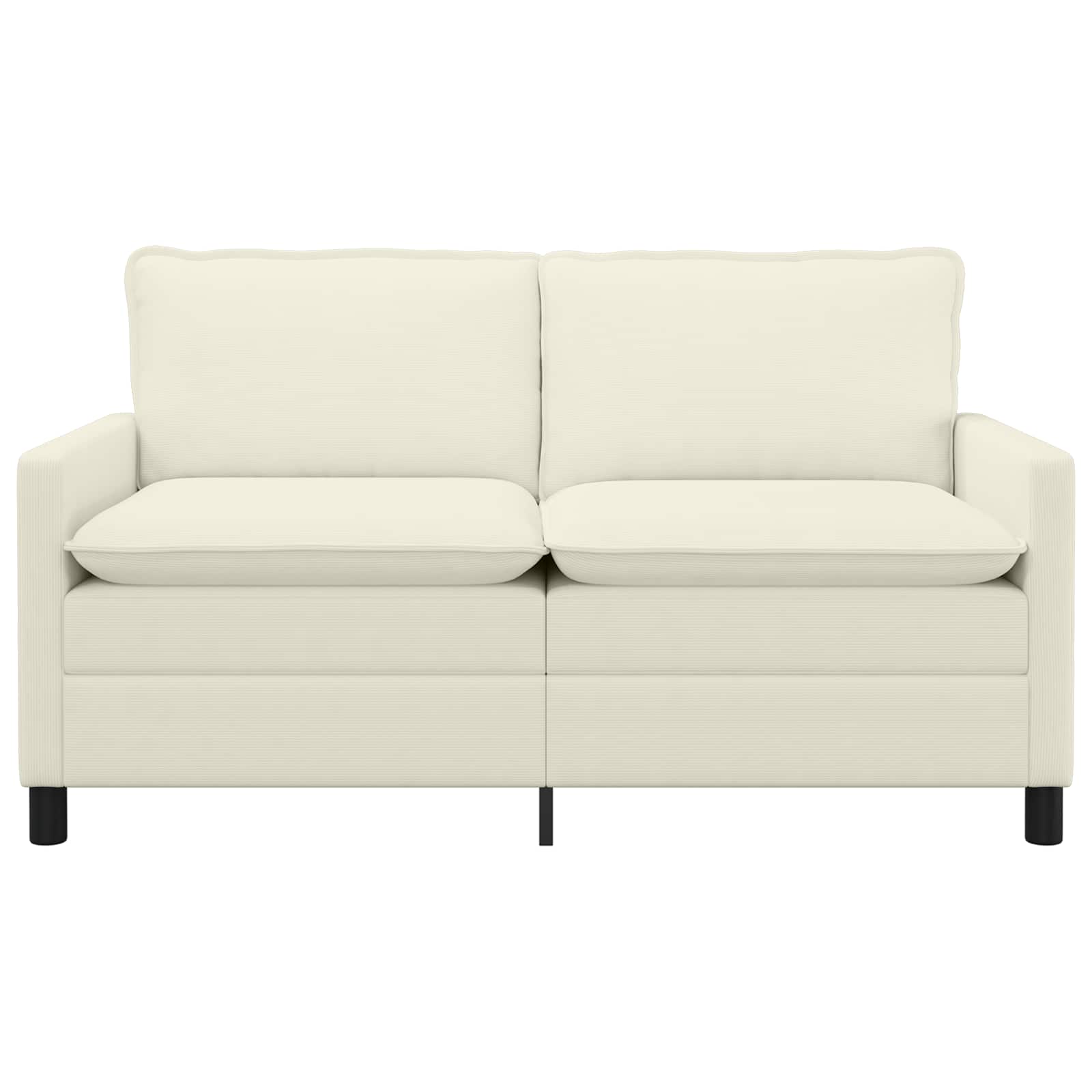 Divano Crema 156 x 81 x 87,5 cm Tessuto | homemem39