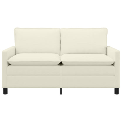 Divano Crema 156 x 81 x 87,5 cm Tessuto | homemem39