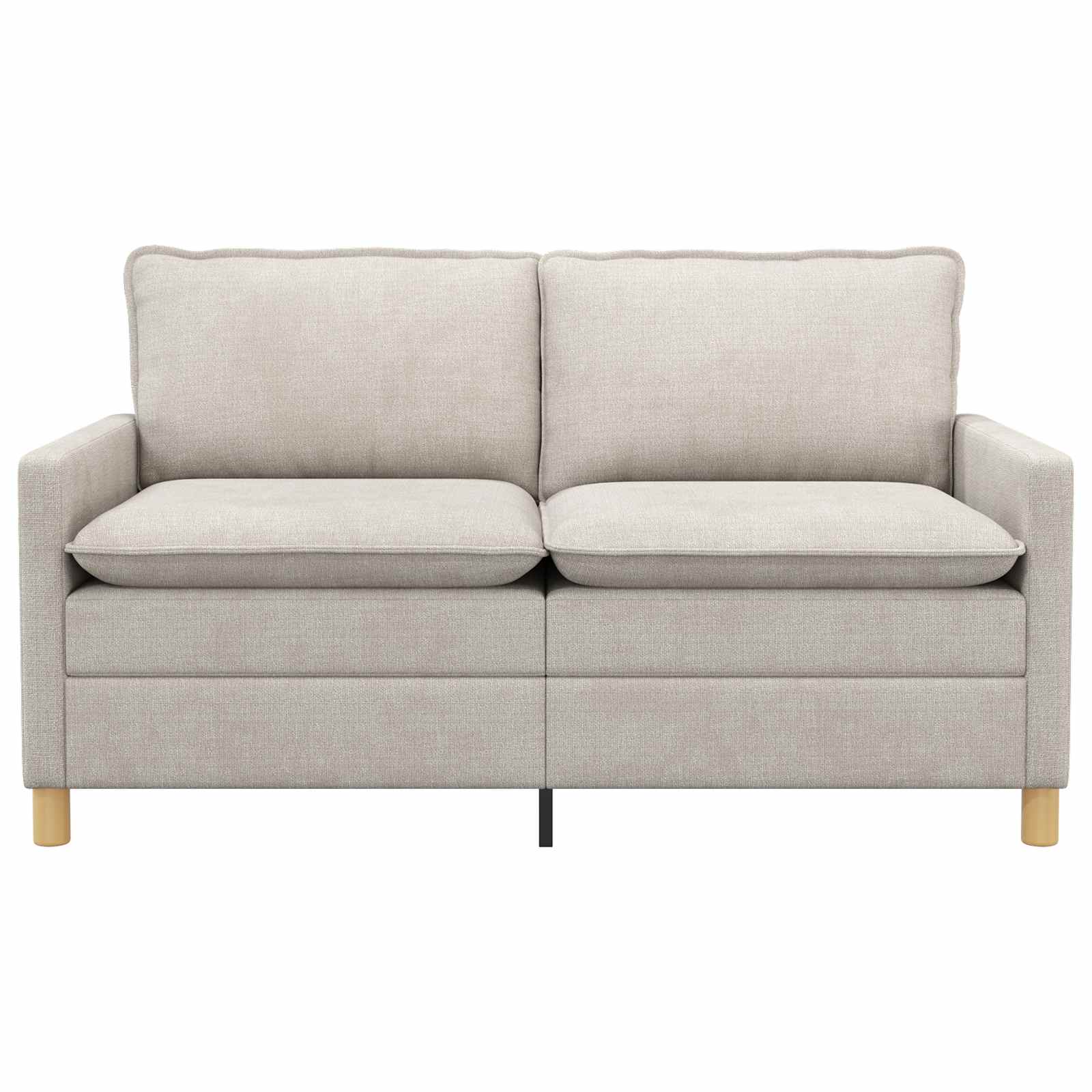 Divano Crema 156 x 81 x 87,5 cm Poliestere | homemem39