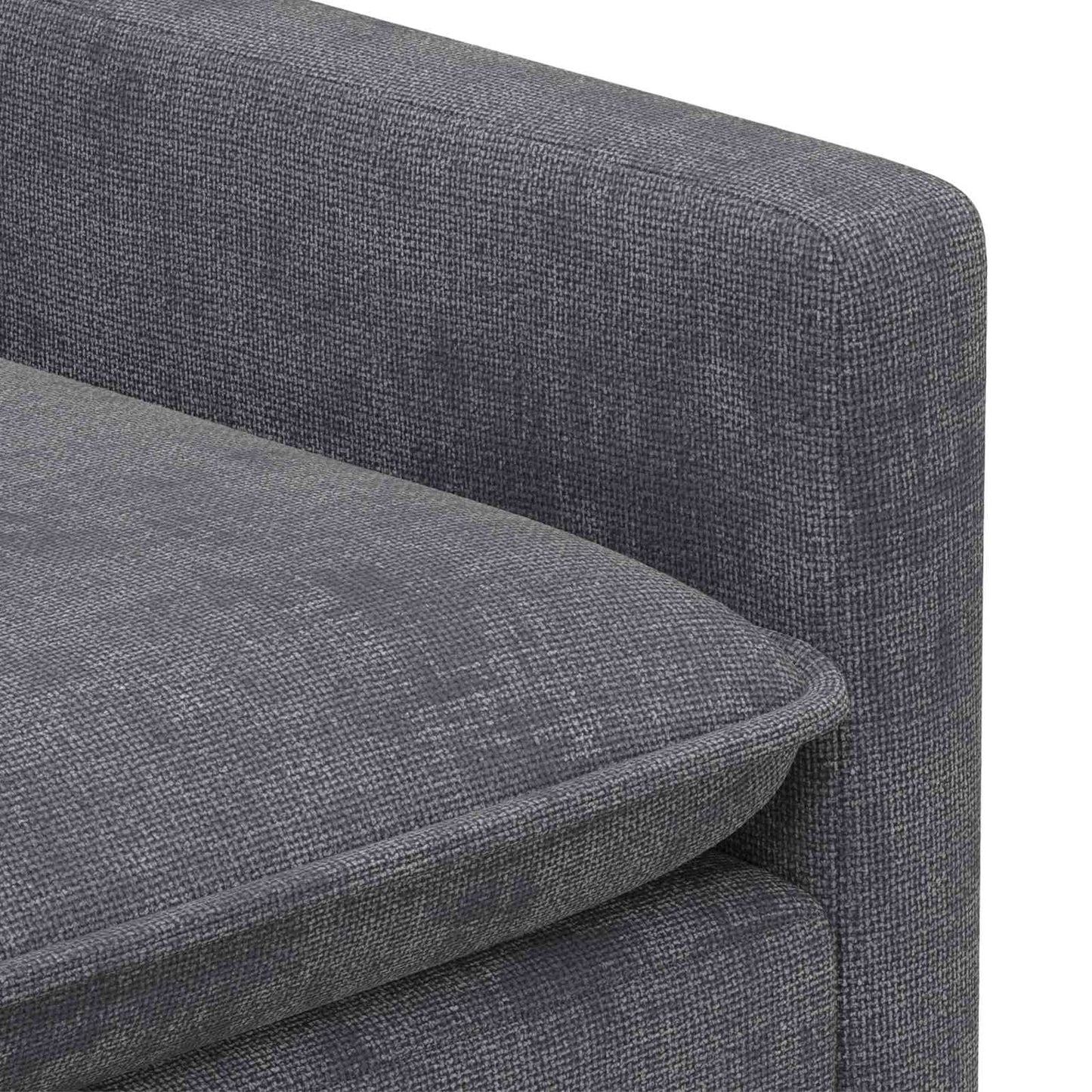 Divano Grigio Scuro 156 x 81 x 87,5 cm Poliestere | homemem39