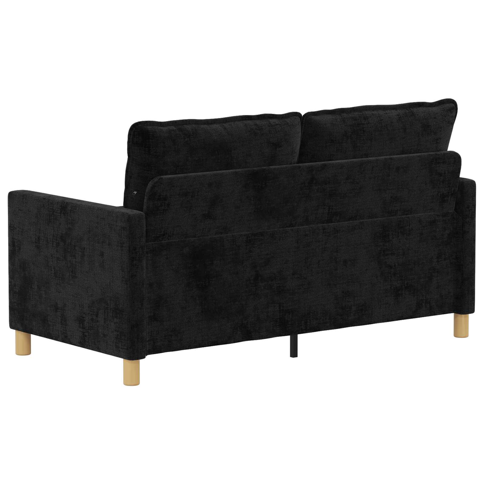Divano Nero 156 x 81 x 87,5 cm Poliestere | homemem39