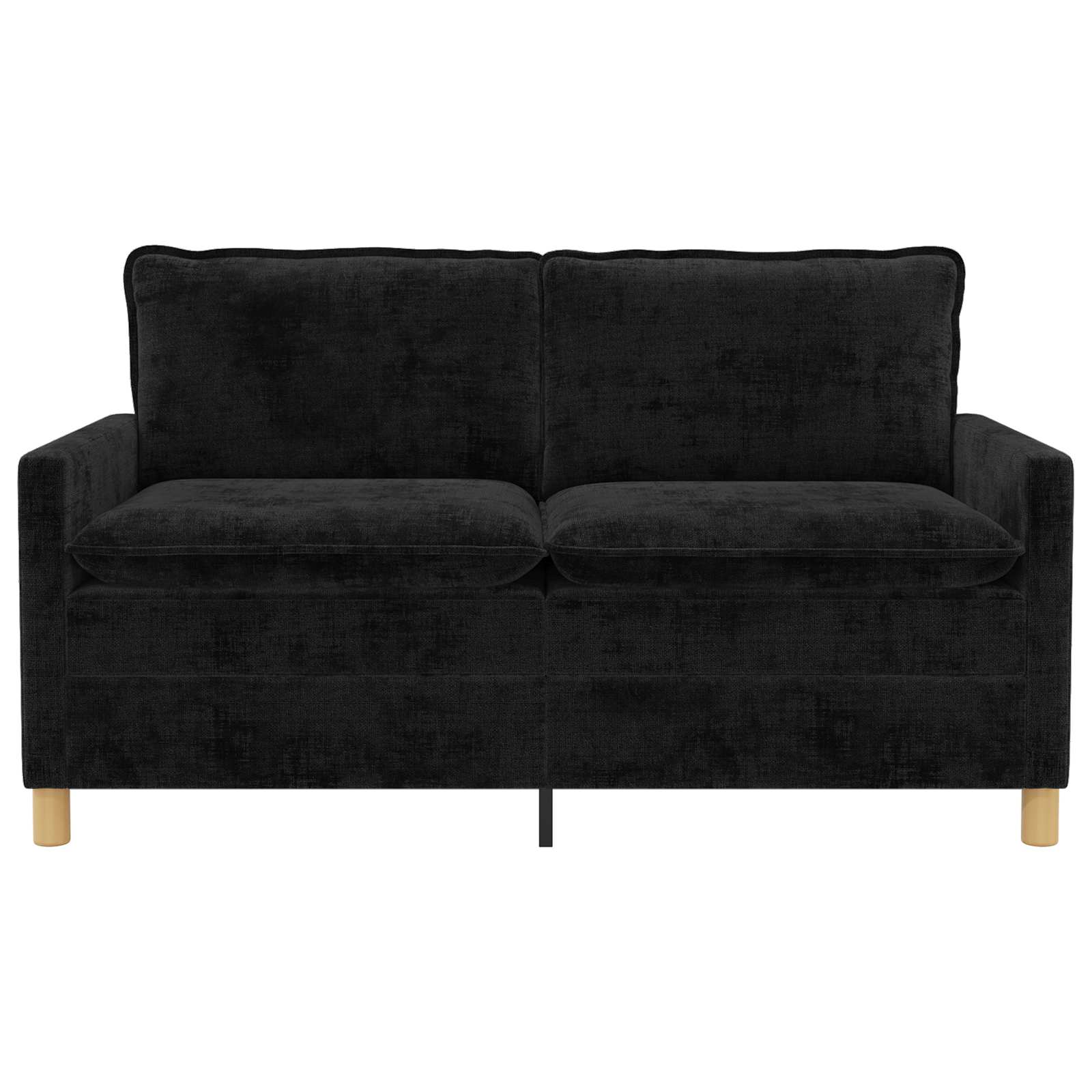 Divano Nero 156 x 81 x 87,5 cm Poliestere | homemem39