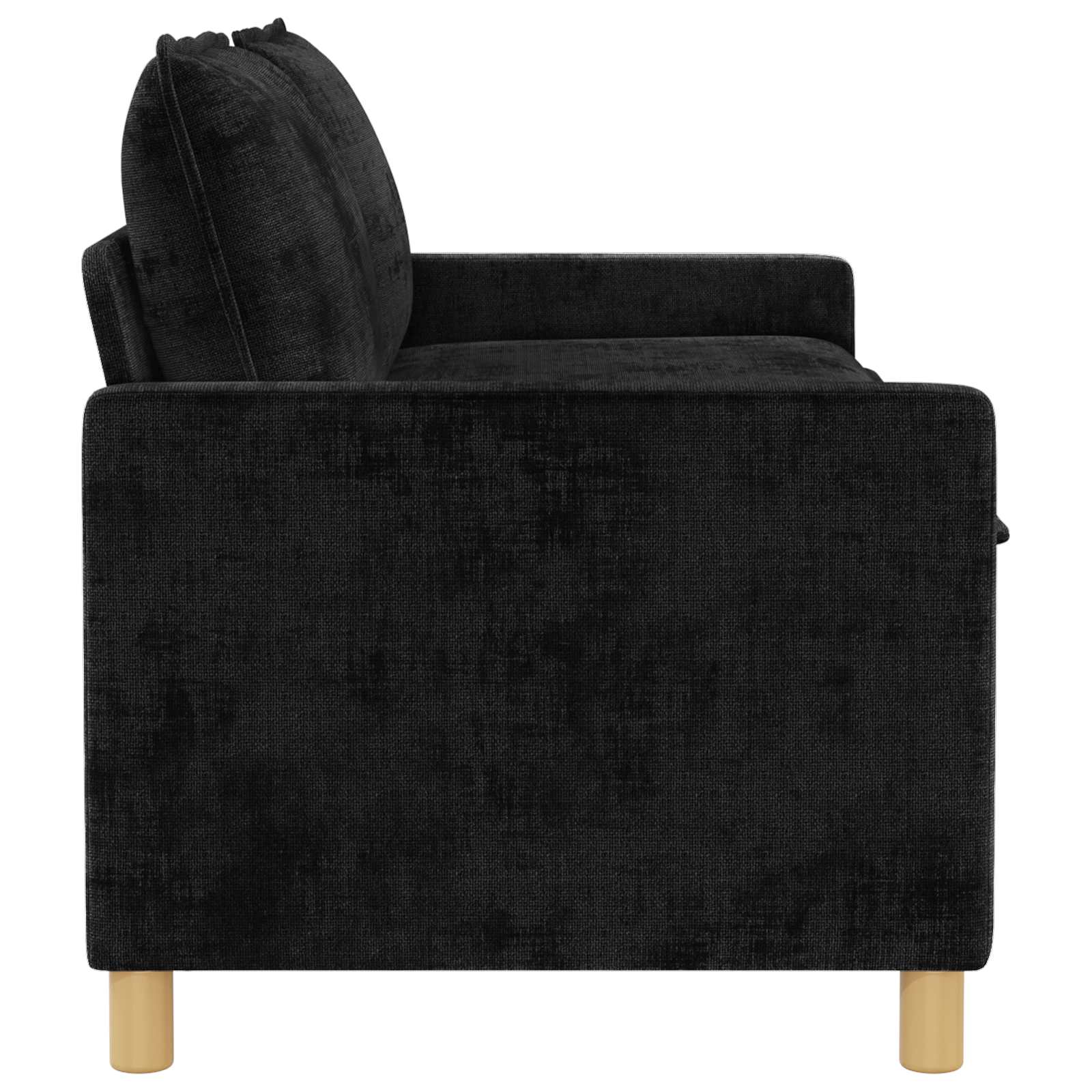 Divano Nero 156 x 81 x 87,5 cm Poliestere | homemem39