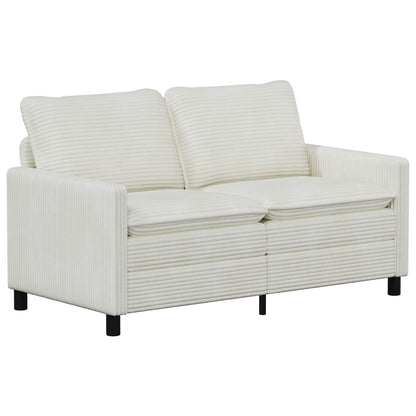 Divano Crema 156 x 81 x 87,5 cm Poliestere | homemem39
