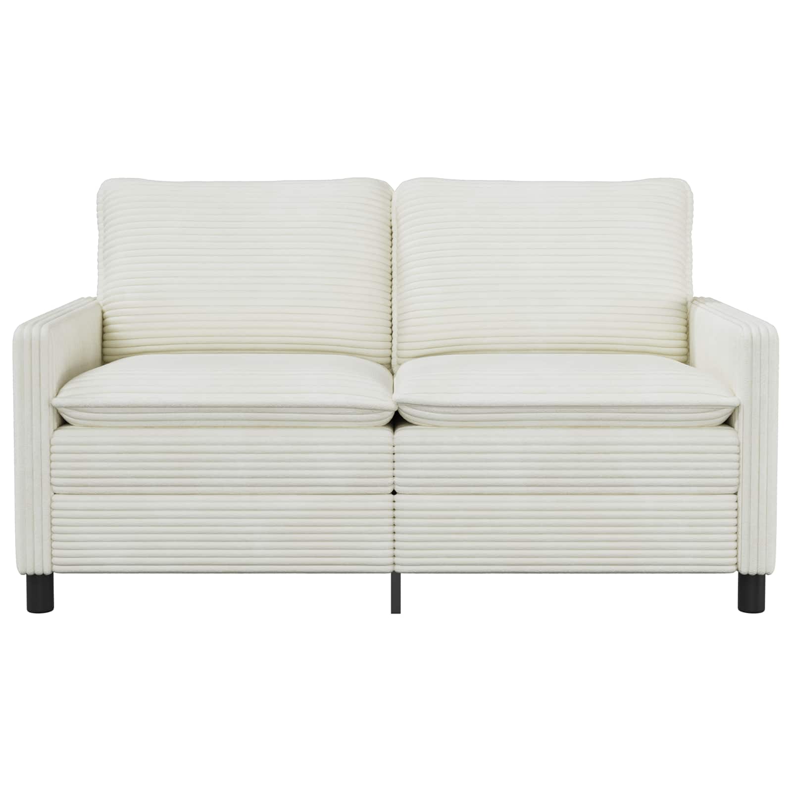 Divano Crema 156 x 81 x 87,5 cm Poliestere | homemem39
