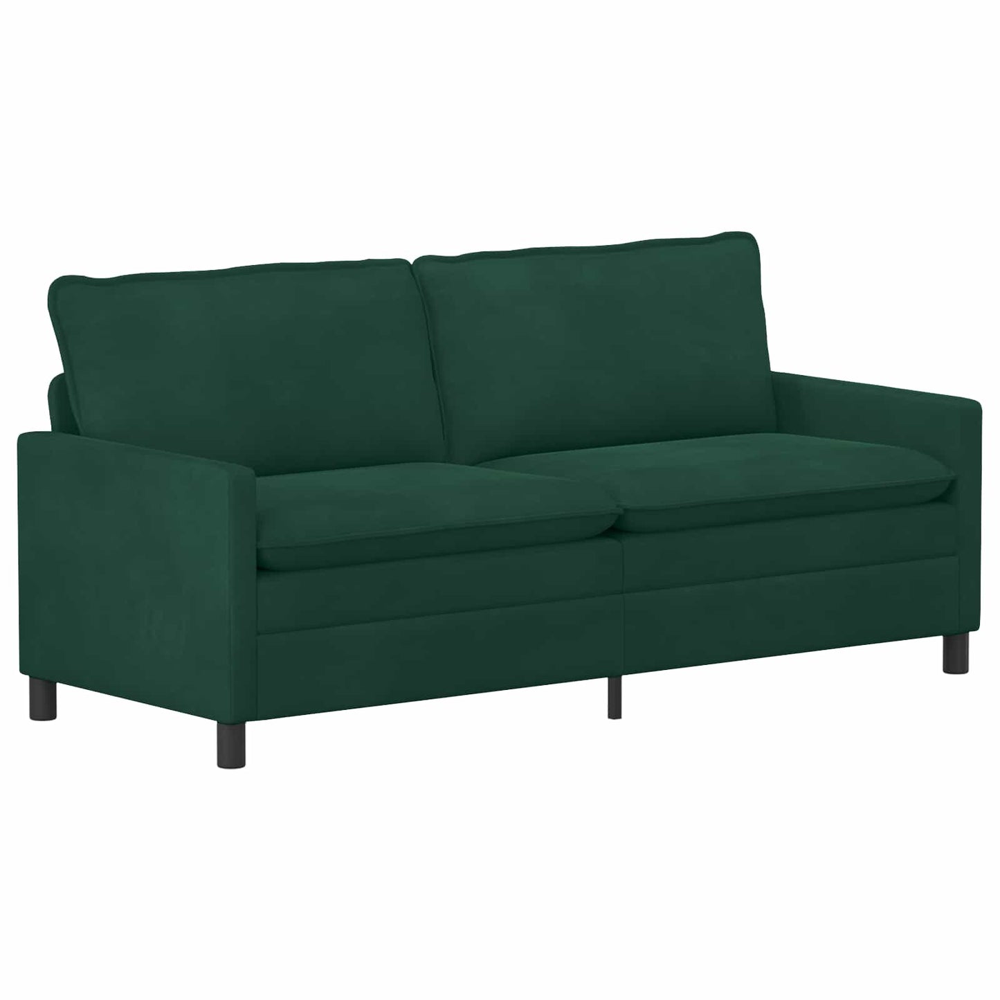 Divano Verde Scuro 196 x 81 x 87,5 cm Velluto