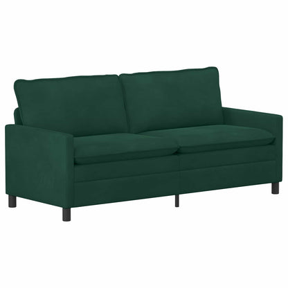 Divano Verde Scuro 196 x 81 x 87,5 cm Velluto