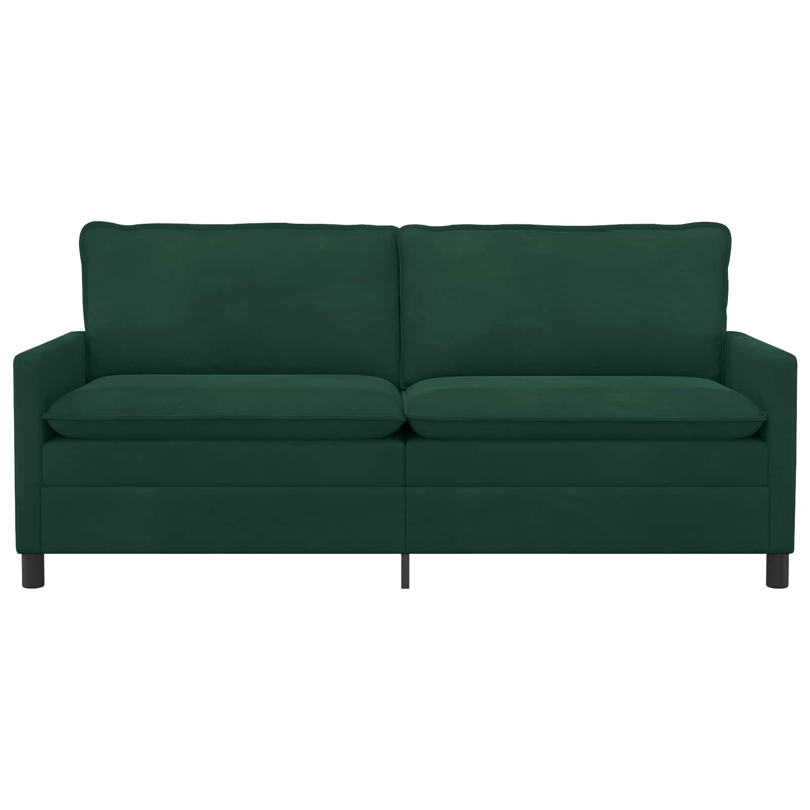 Divano Verde Scuro 196 x 81 x 87,5 cm Velluto | homemem39