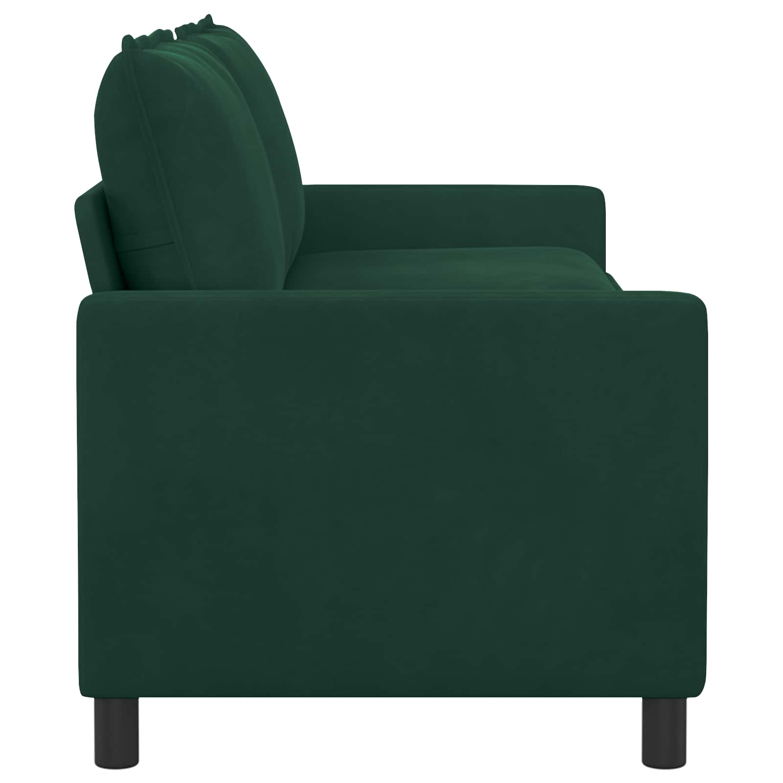 Divano Verde Scuro 196 x 81 x 87,5 cm Velluto | homemem39