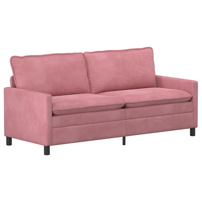Divano Rosa 196 x 81 x 87,5 cm Velluto | homemem39