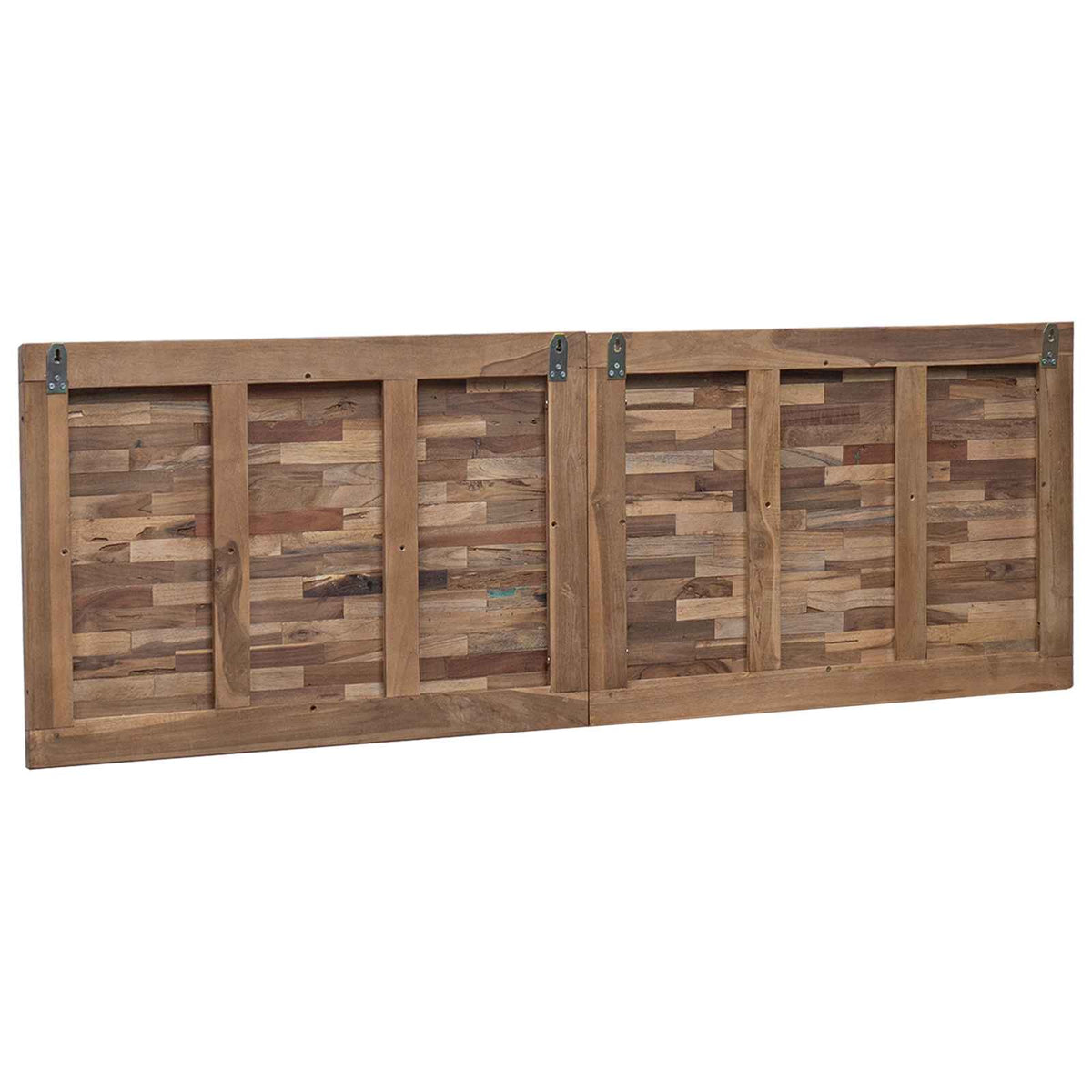 Testiera del letto Naturale Legno di teak solido | homemem39