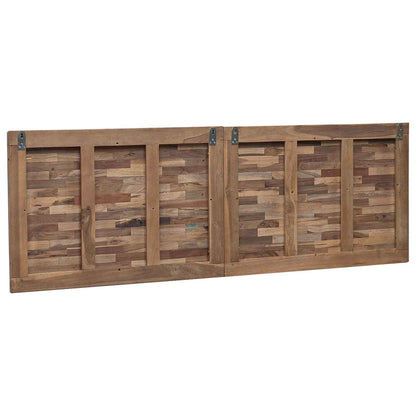 Testiera del letto Naturale Legno di teak solido | homemem39