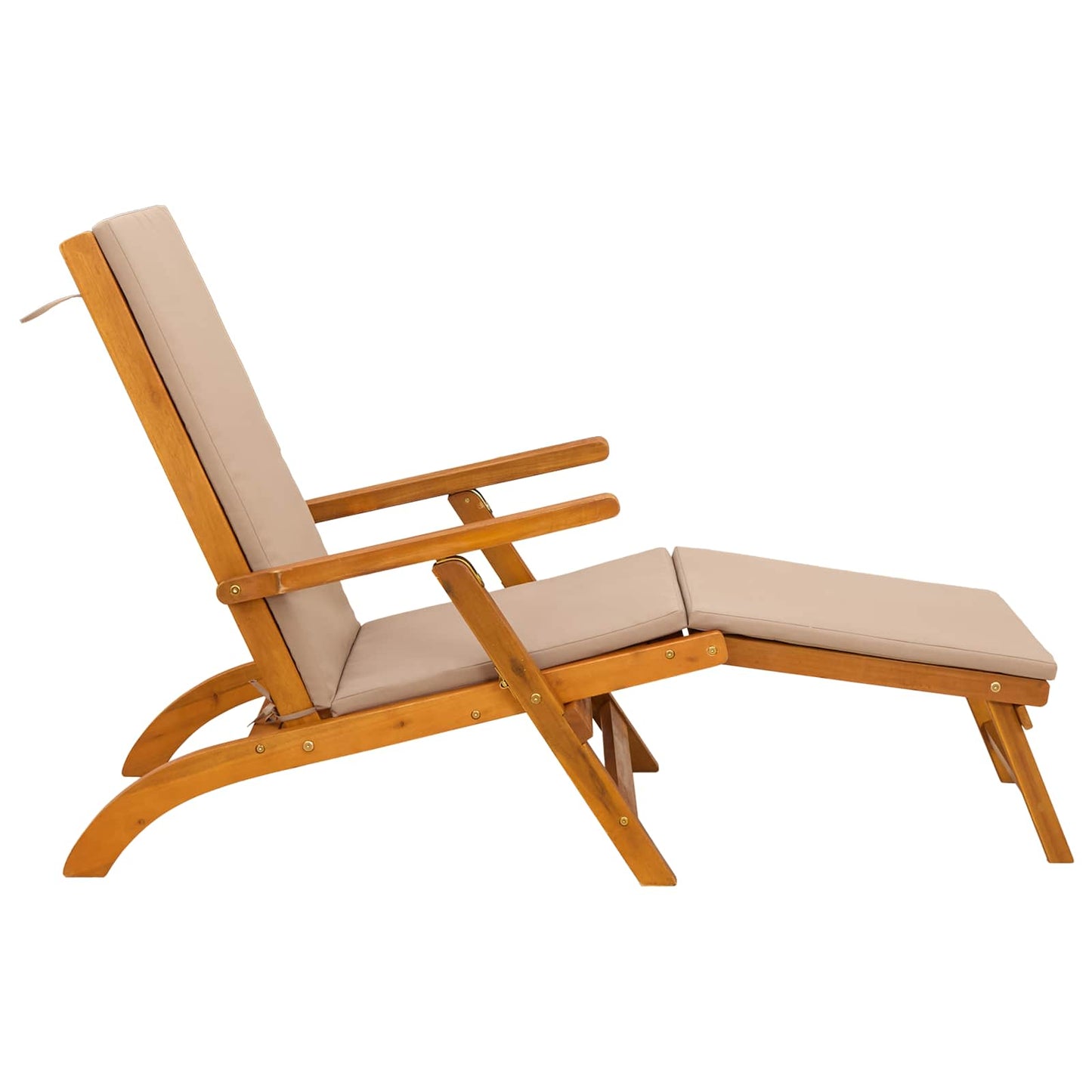Lettino prendisole reclinabile e pieghevole 2 pcs | homemem39