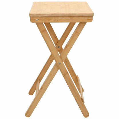 Tavolo da Cucina Naturale 40 x 30 x 53,5 cm Bambù | homemem39