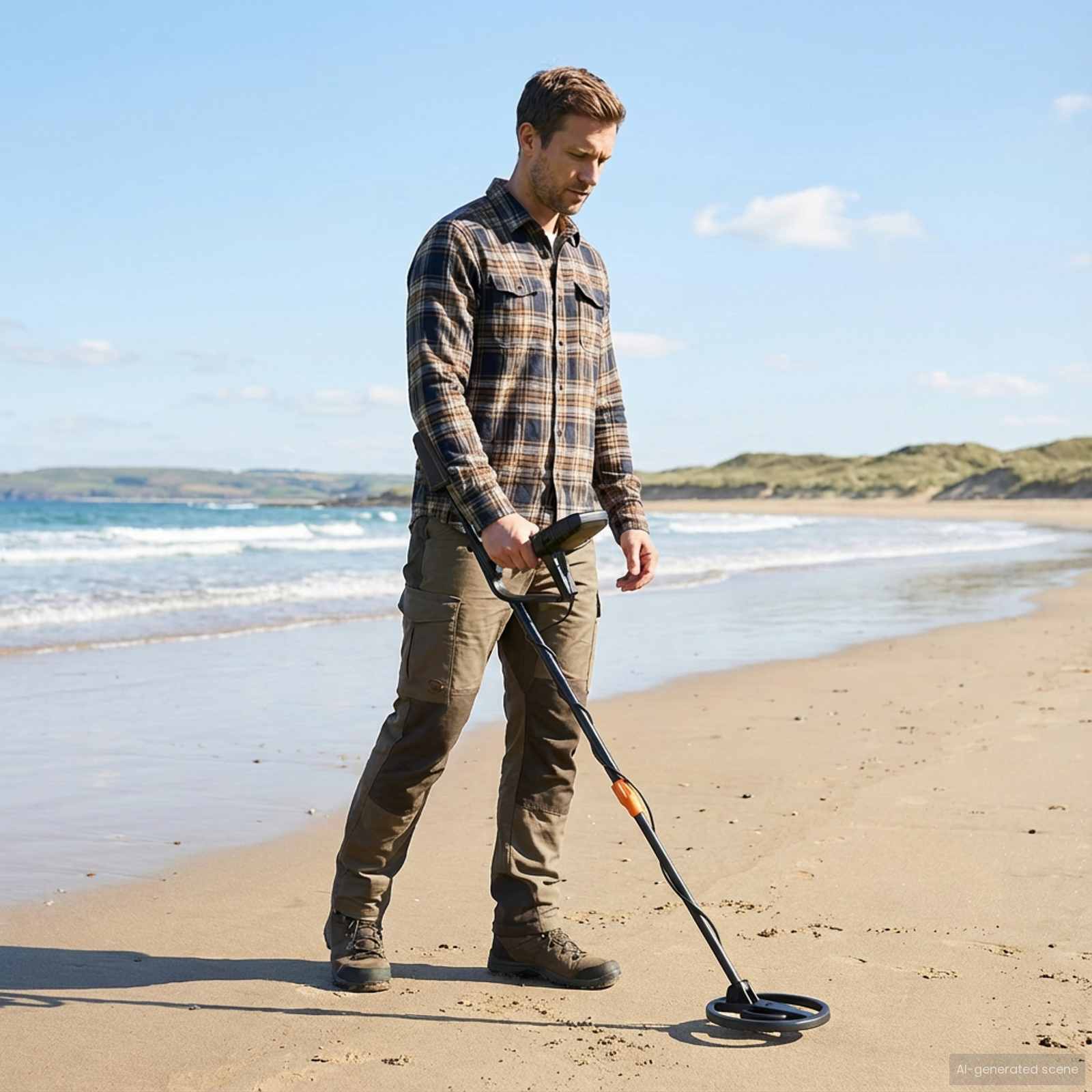 Metal Detector con Display LCD 3 Modelli 19 cm Bobina Nero | homemem39