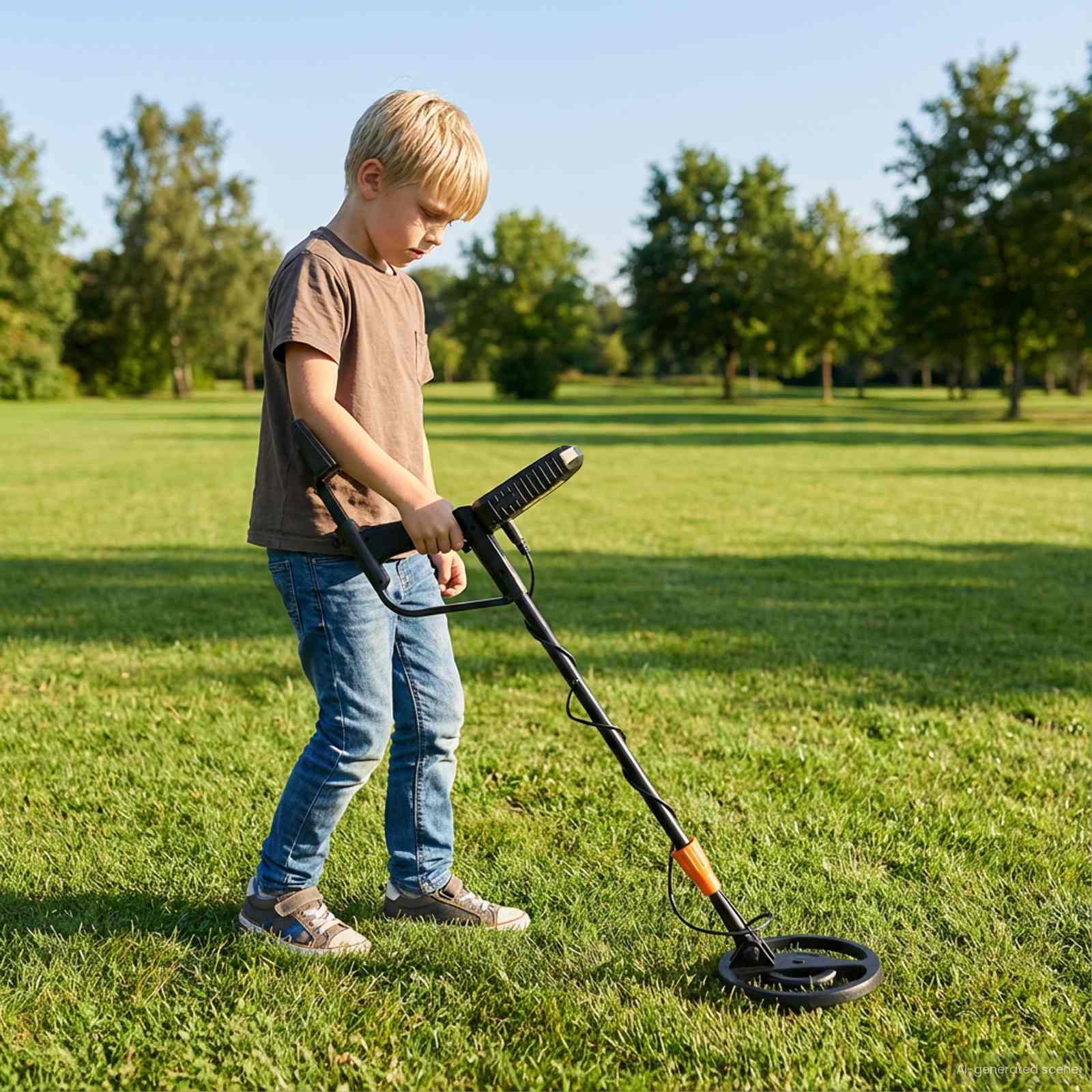 Metal Detector con Display LCD 3 Modelli 19 cm Bobina Nero | homemem39