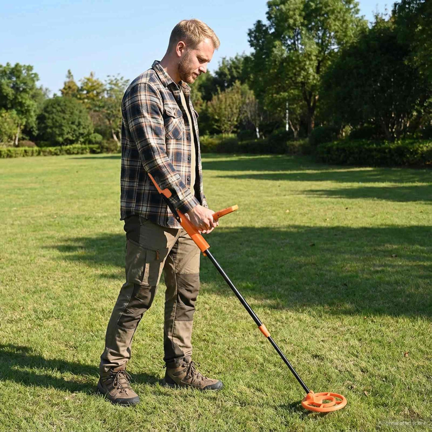 Metal Detector con Display LCD 2 Modelli 19 cm Bobina Giallo | homemem39