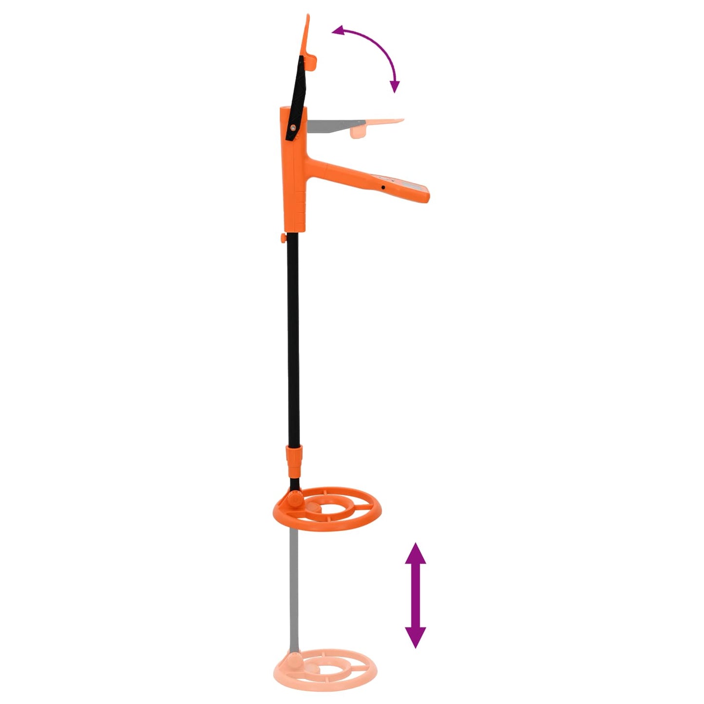 Metal Detector con Display LCD 2 Modelli 19 cm Bobina Giallo | homemem39