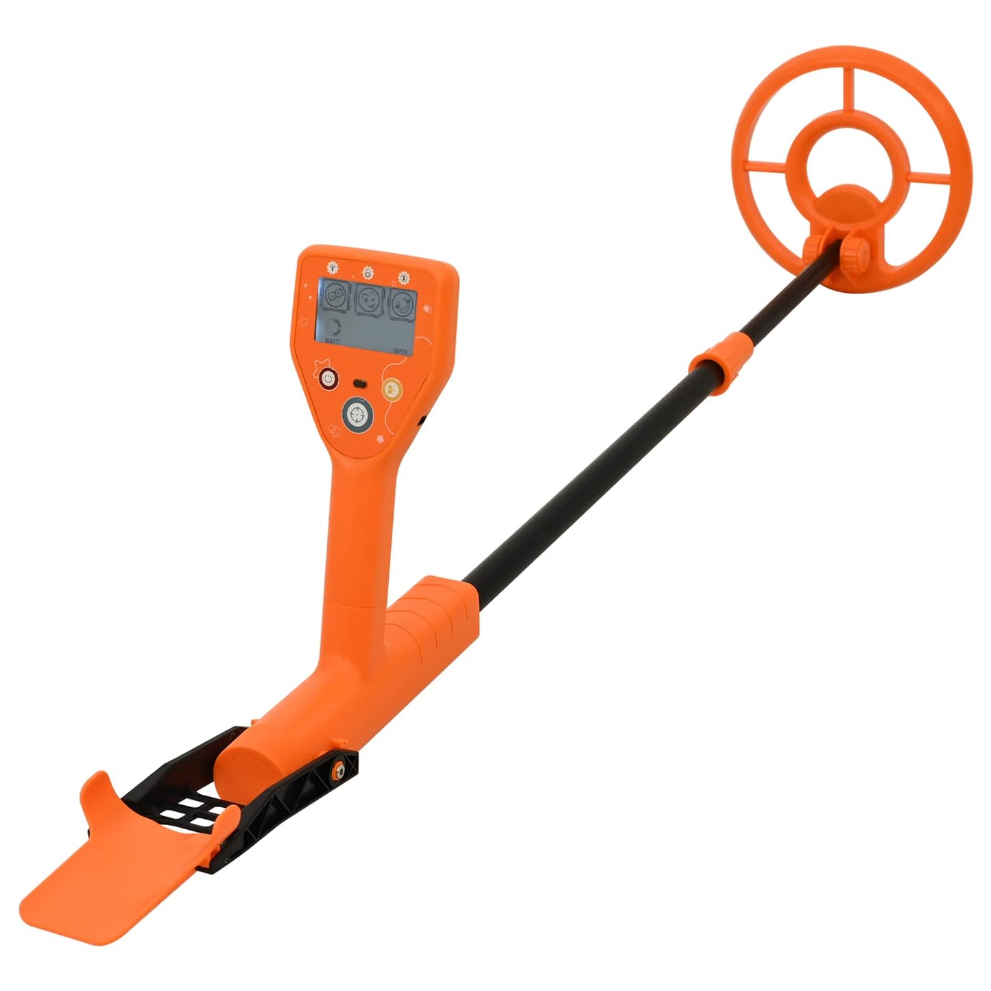 Metal Detector con Display LCD 2 Modelli 19 cm Bobina Giallo | homemem39