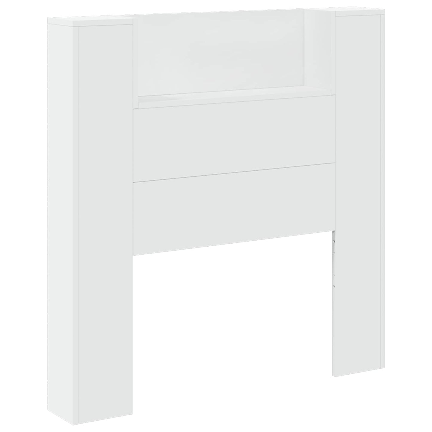 Testiera Bianco 100 x 16,5 x 103,5 cm Legno multistrato