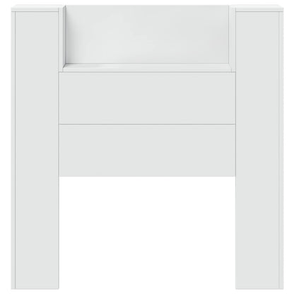 Testiera Bianco 100 x 16,5 x 103,5 cm Legno multistrato