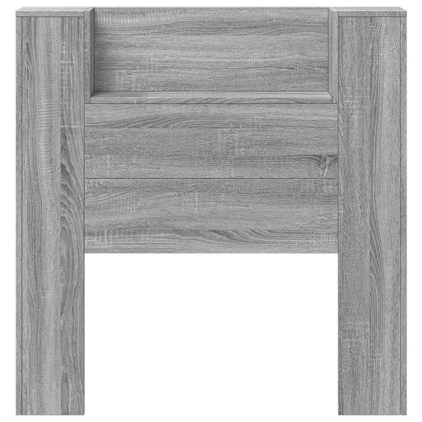 Testiera Grigio Sonoma 100 x 16,5 x 103,5 cm Legno multistrato