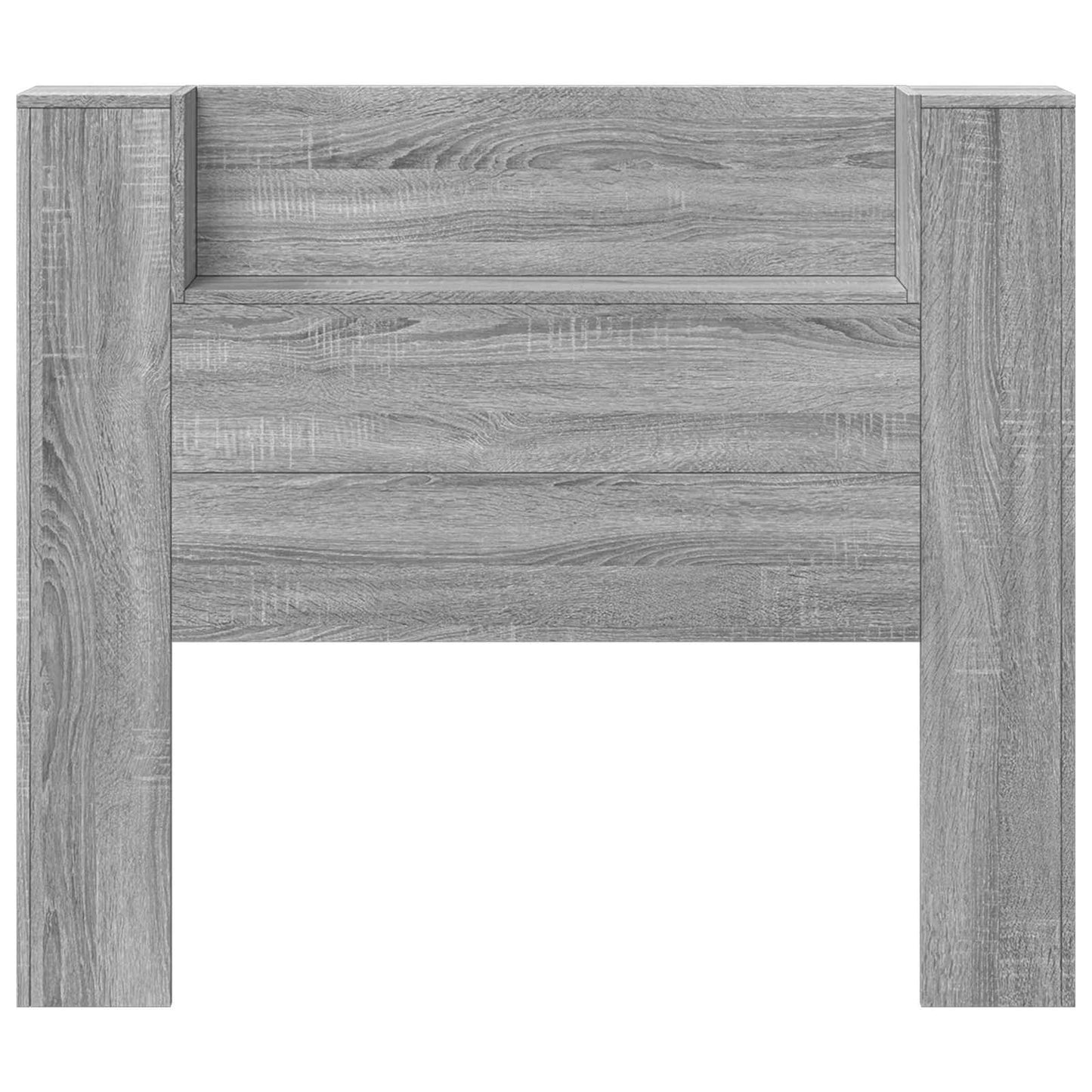 Testiera Grigio Sonoma 120 x 16,5 x 103,5 cm Legno multistrato