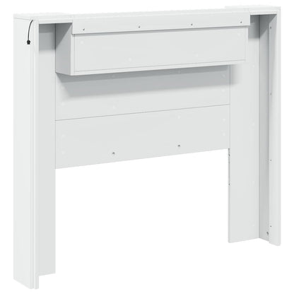 Testiera Bianco 120 x 16,5 x 103,5 cm Legno multistrato