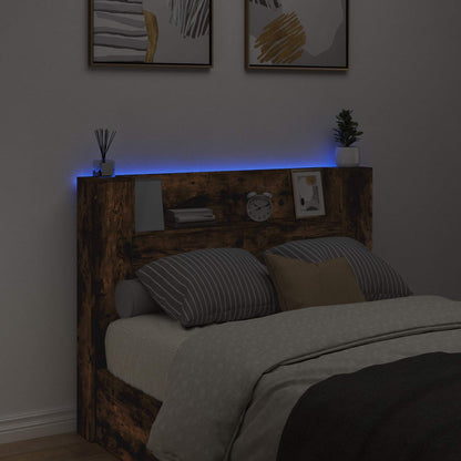 Testiera Rovere fumé 140 x 16,5 x 103,5 cm Legno multistrato