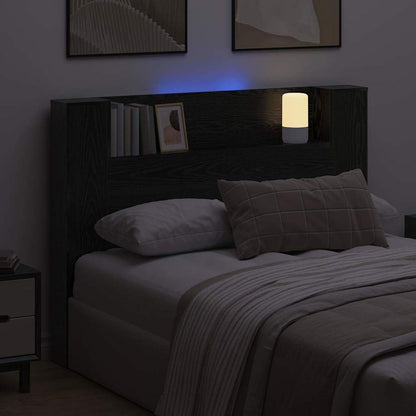 Testiera Rovere Nero 140 x 17 x 104,5 cm Legno multistrato