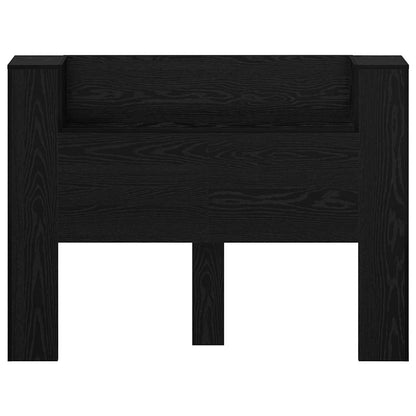 Testiera Rovere Nero 140 x 17 x 104,5 cm Legno multistrato