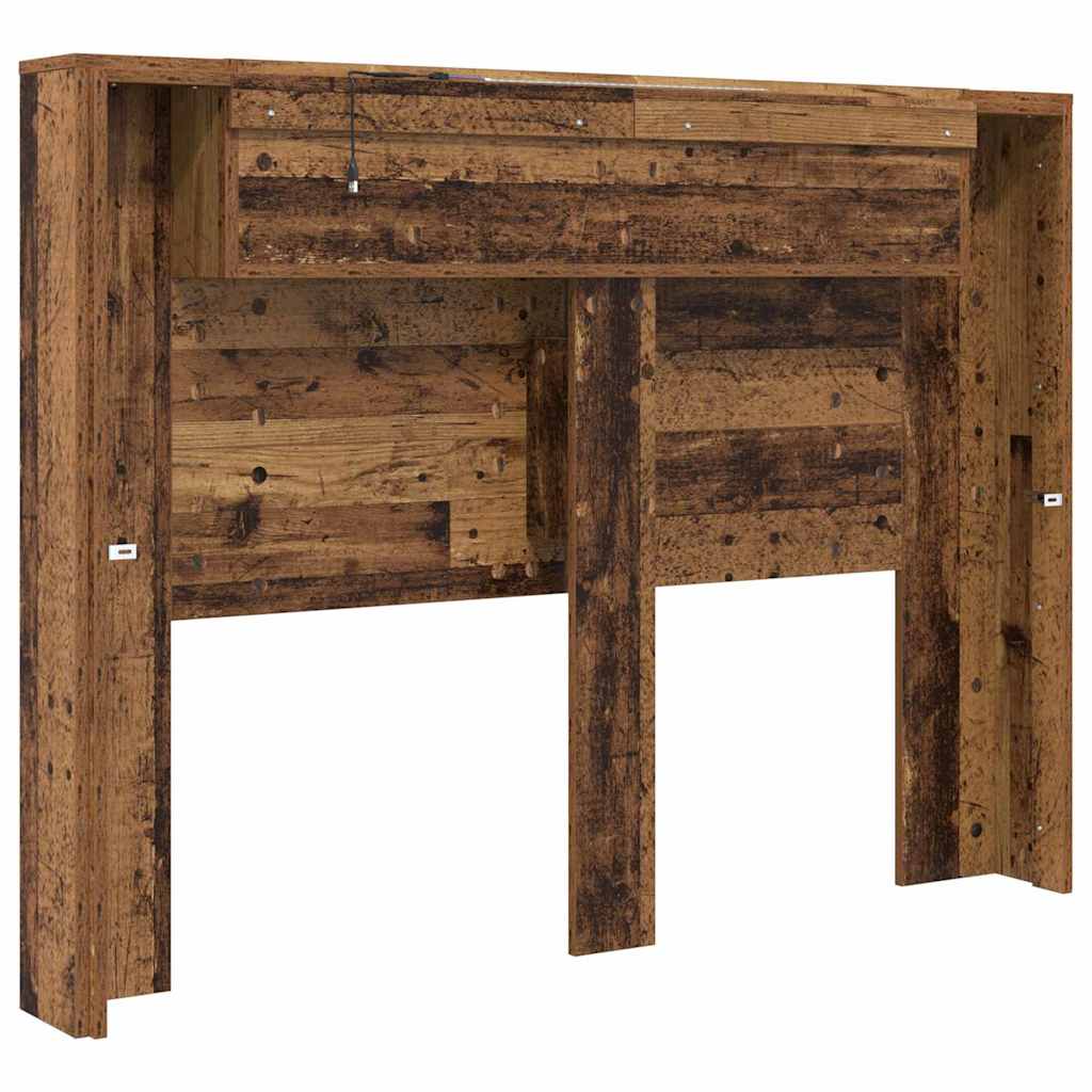 Testiera Legno vecchio 140 x 17 x 104,5 cm Legno multistrato