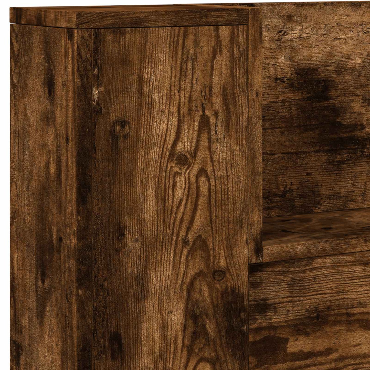 Testiera Rovere fumé 160 x 16,5 x 103,5 cm Legno multistrato