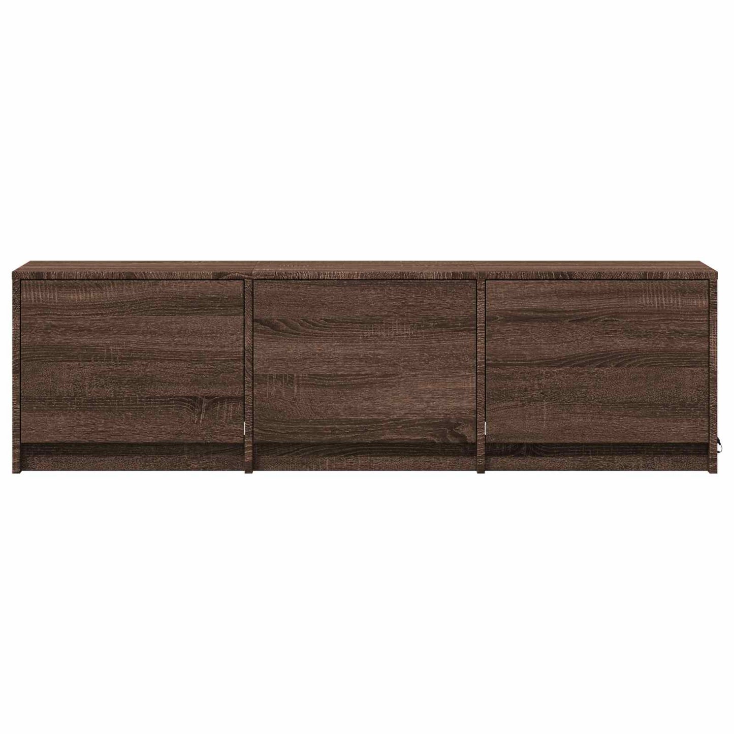 Mobile TV con LED con LED Quercia marrone 140 x 34 x 40 cm | homemem39