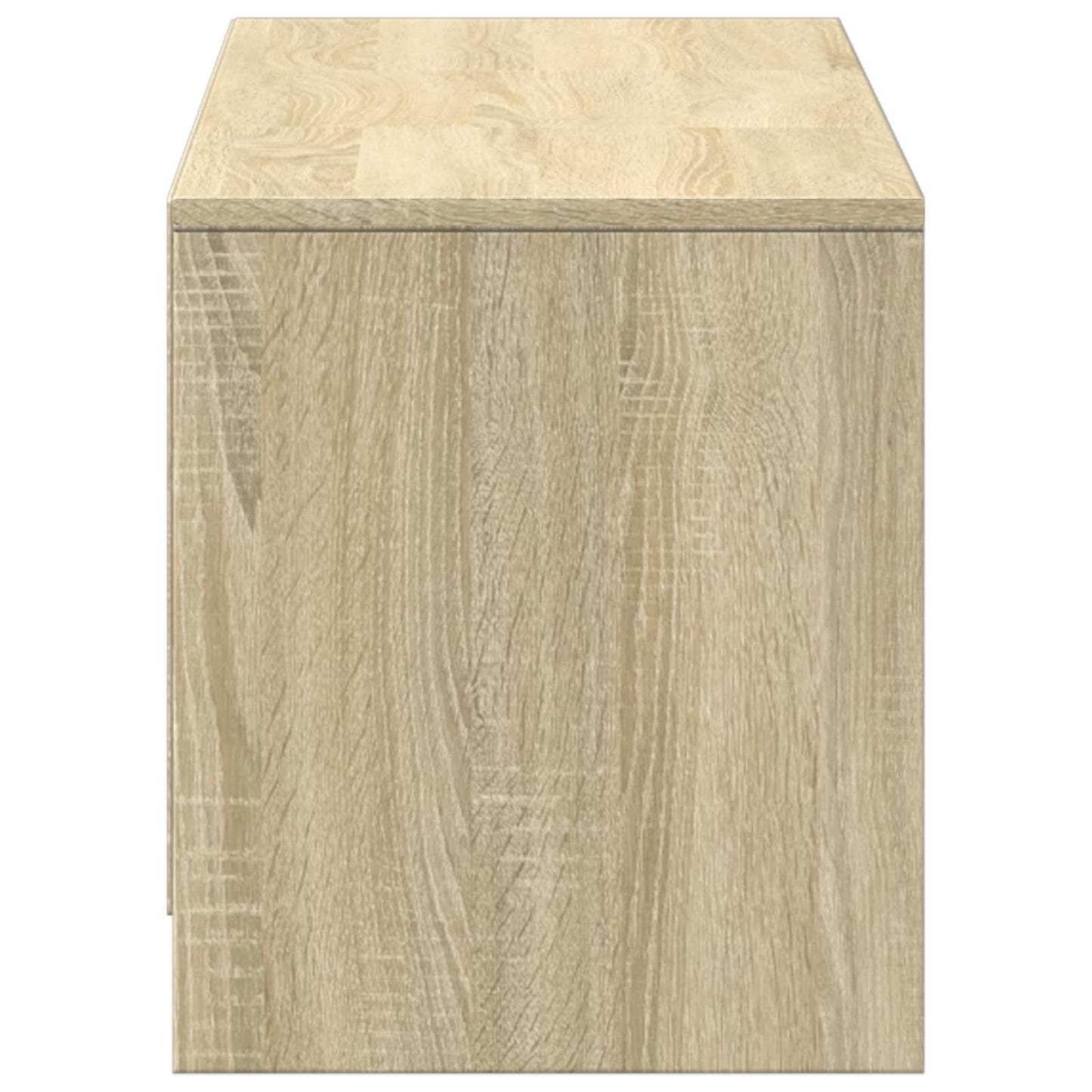 Mobile TV con LED con LED Rovere Sonoma 140 x 34 x 40 cm