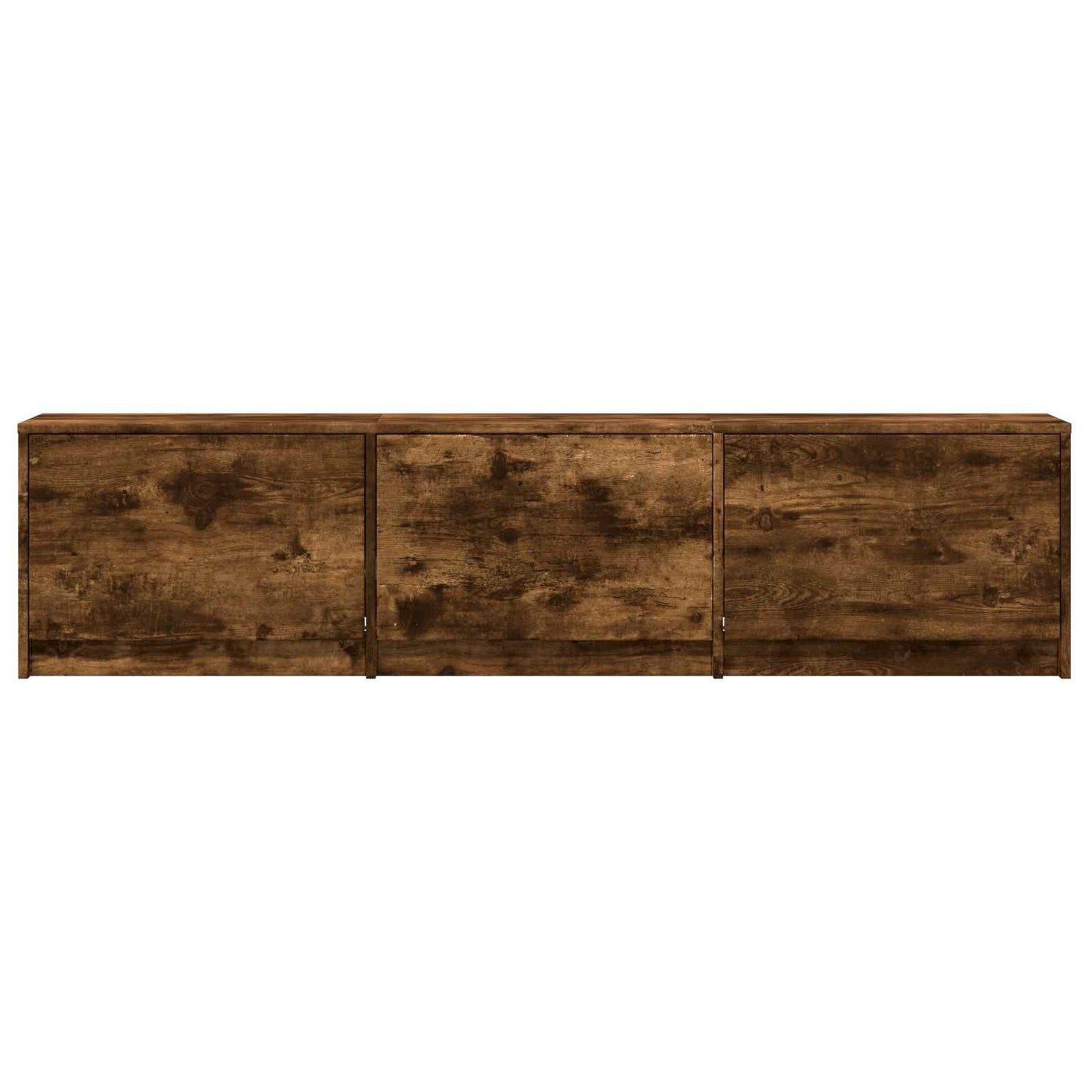 Mobile TV con LED con LED Quercia Affumicata 165 x 34 x 40 cm | homemem39