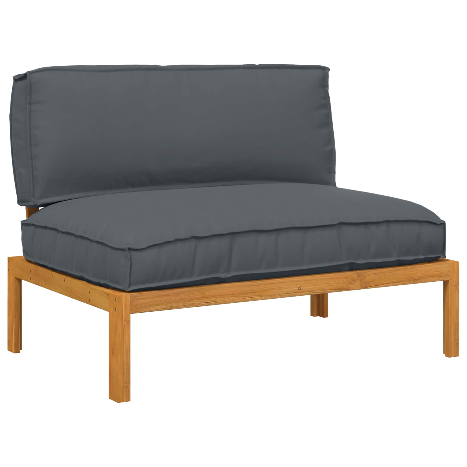 Set di divani con cuscino Antracite 120 x 92 x 69 cm | homemem39