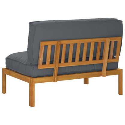 Set di divani con cuscino Antracite 120 x 92 x 69 cm | homemem39