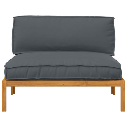 Set di divani con cuscino Antracite 120 x 92 x 69 cm | homemem39