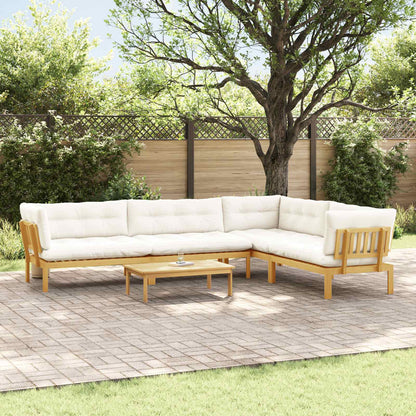 5 Pezzo Unità di divano pallet da giardino | homemem39
