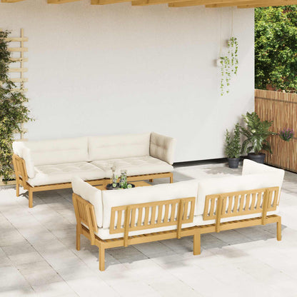 5 Pezzo Unità di divano pallet da giardino | homemem39