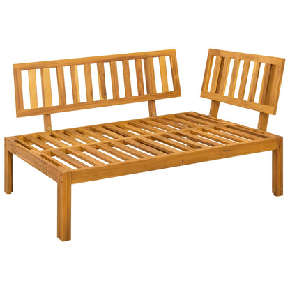 Unità di divano pallet da giardino 2 Pezzo | homemem39