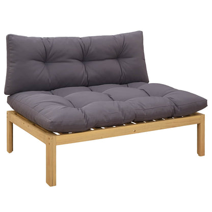 6 Pezzo Unità di divano pallet da giardino | homemem39