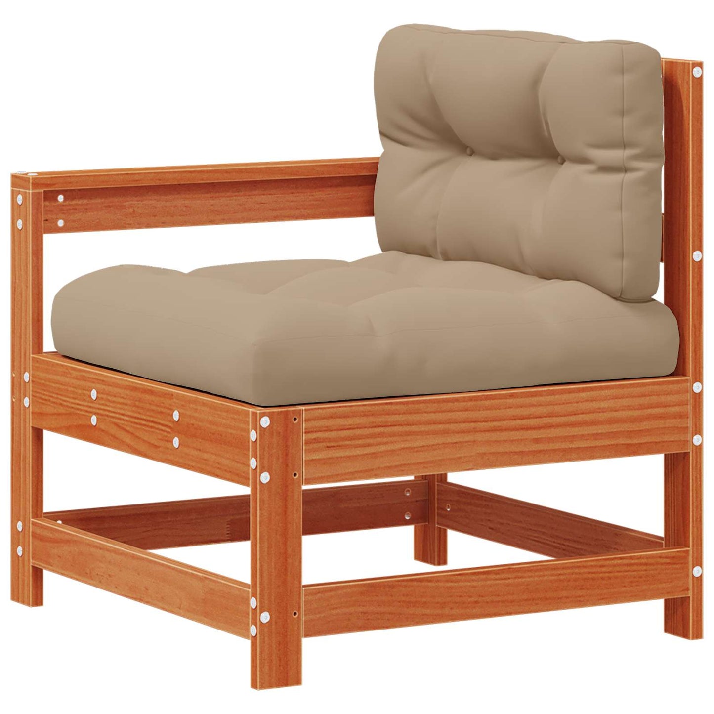 Set Lounge da Giardino 8 pcs Marrone Cerato | homemem39