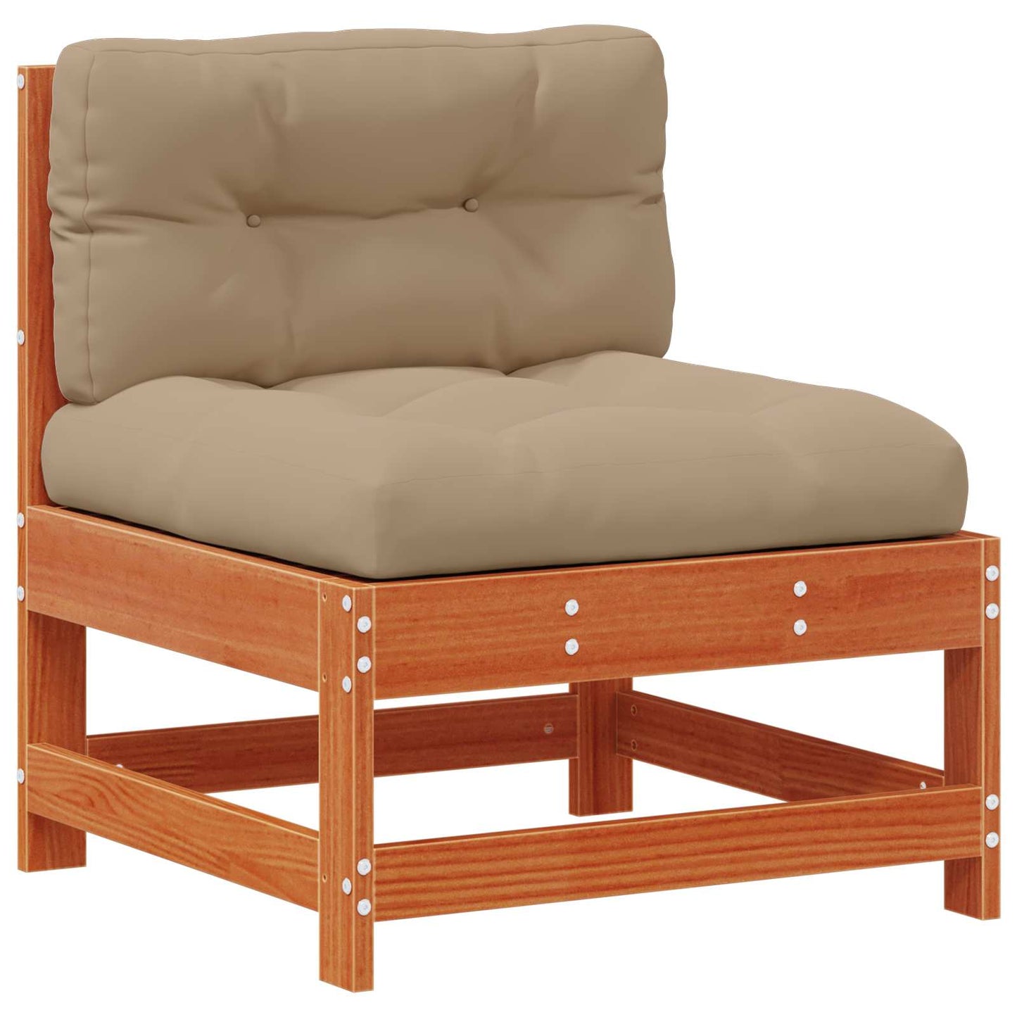Set Lounge da Giardino 7 pcs Marrone Cerato | homemem39
