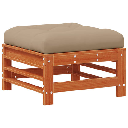 Set Lounge da Giardino 3 pcs Marrone Cerato | homemem39