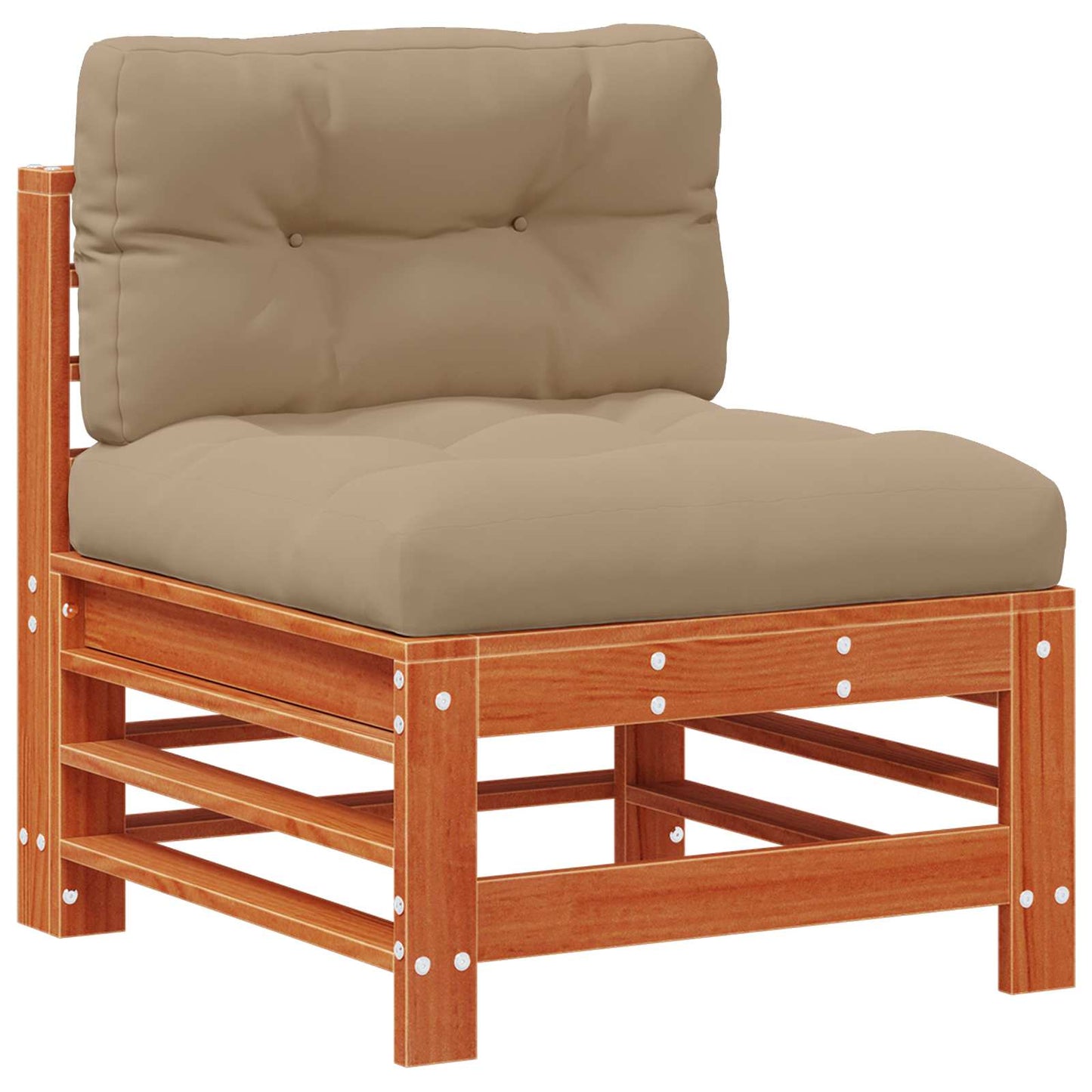 Set Lounge da Giardino 6 pcs Marrone Cerato | homemem39
