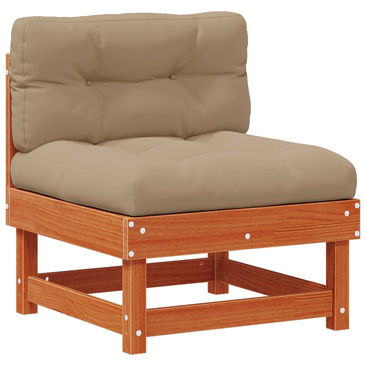 Set Lounge da Giardino 13 pcs Marrone Cerato | homemem39